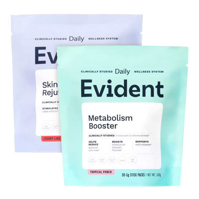 Evident Beauty Boost Bundle Pack - Skin Rejuvenation and Metabolism Booster